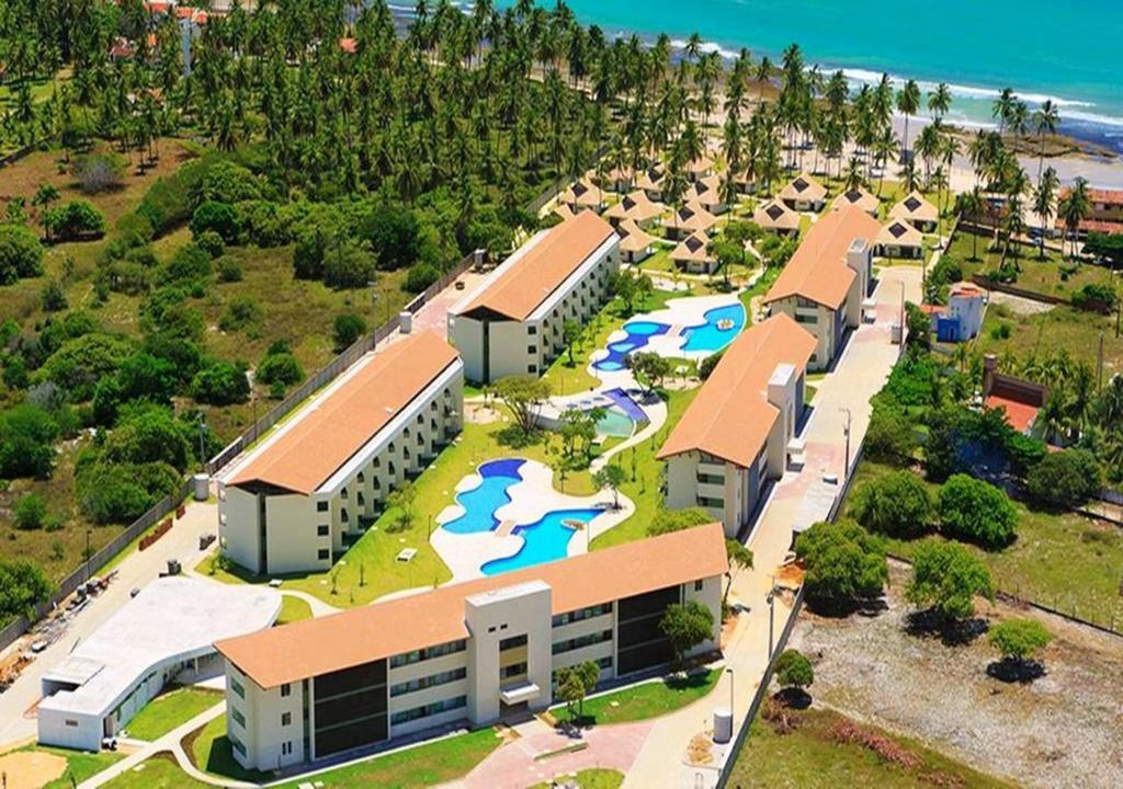 Flat Carneiros Beach Resort Прая-дос-Карнейрос Экстерьер фото