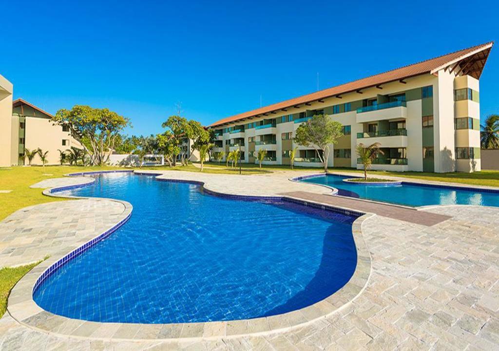 Flat Carneiros Beach Resort Прая-дос-Карнейрос Экстерьер фото
